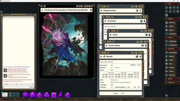 Fantasy Grounds - Dungeons & Dragons Forgotten Realms Adventures in Faerun