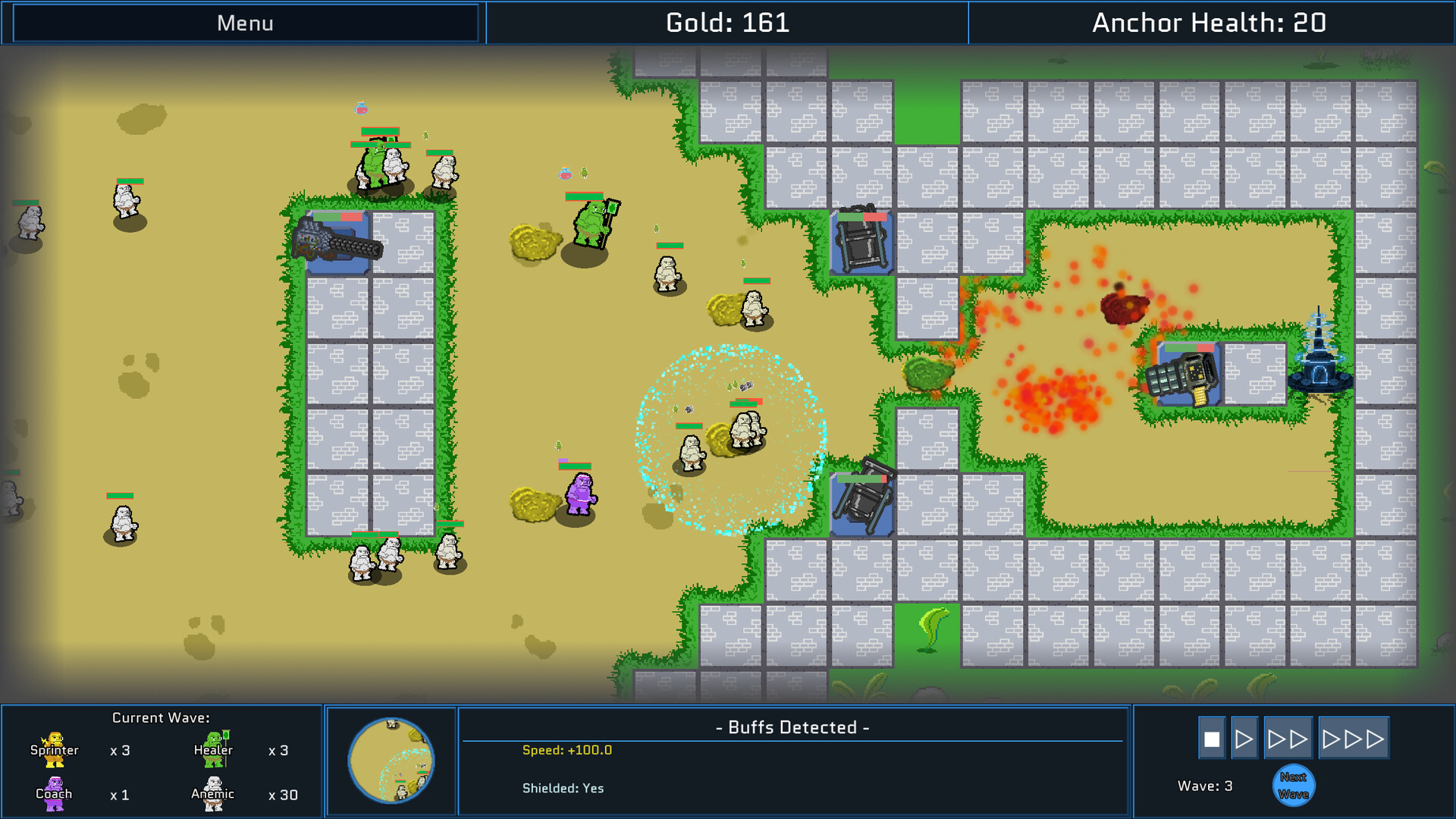 Bloodtide Tower Defense screenshot #1