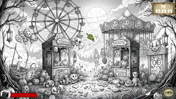 Screenshot of Halloween Mystery: 100 Hidden Object Fruits
