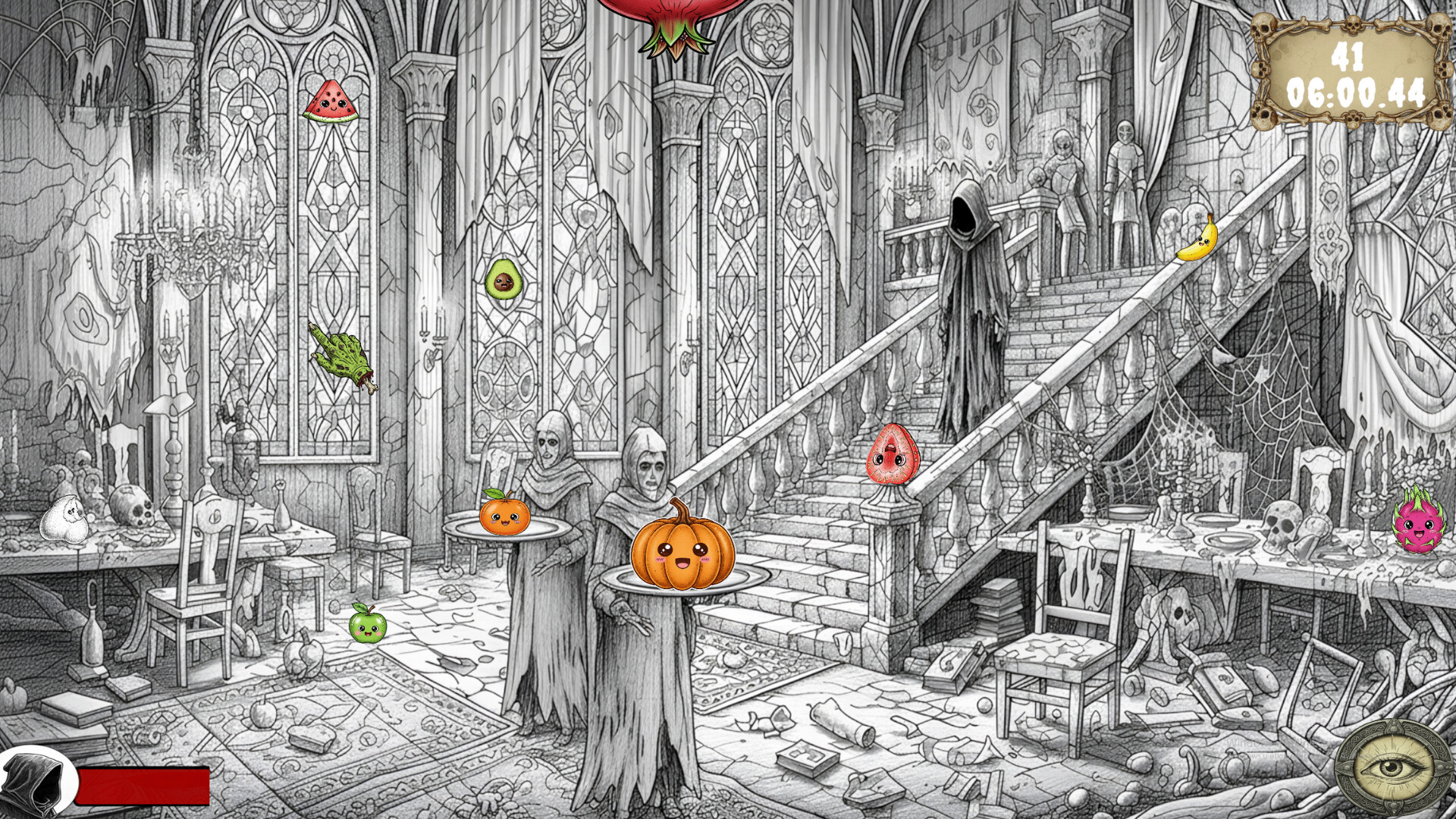 Halloween Mystery: 100 Hidden Object Fruits screenshot #6