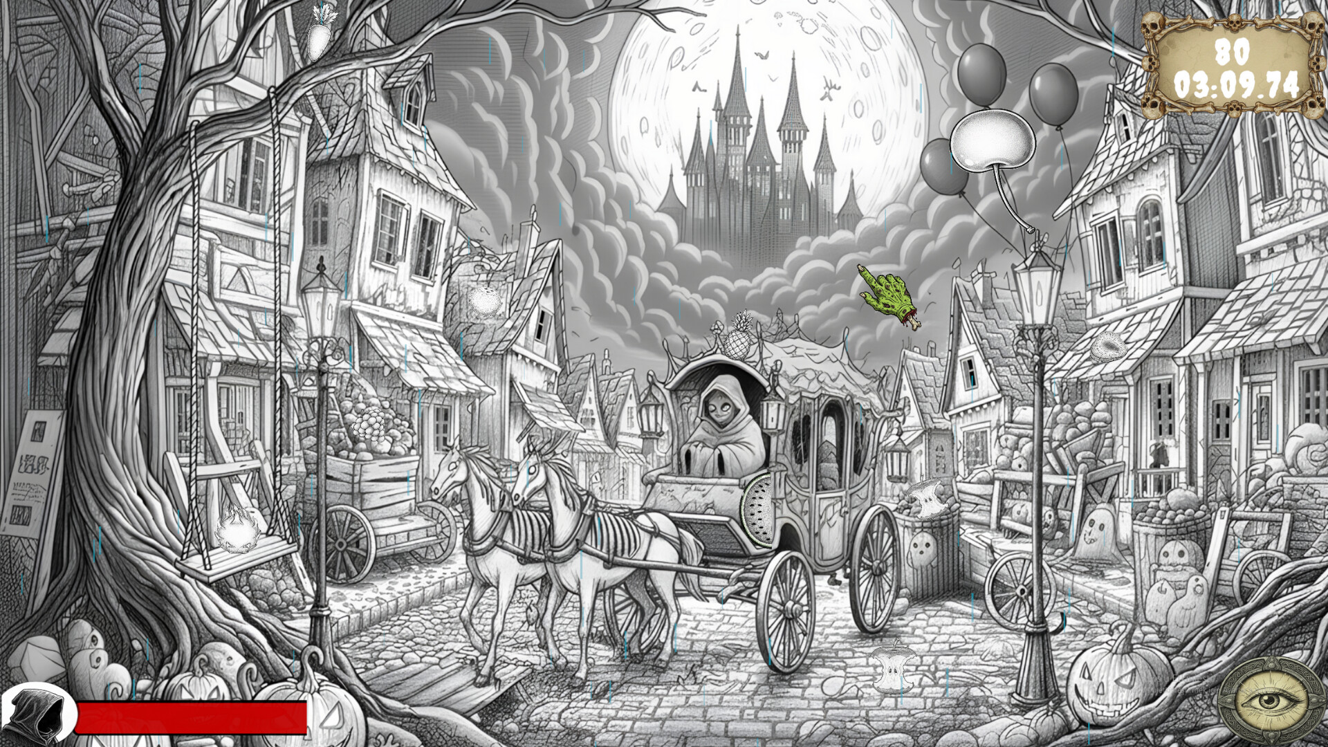 Halloween Mystery: 100 Hidden Object Fruits screenshot #7
