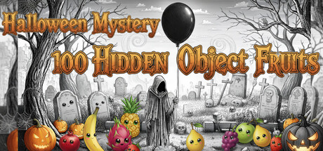 Halloween Mystery: 100 Hidden Object Fruits