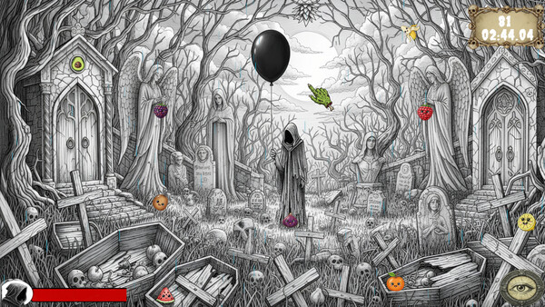 Screenshot of Halloween Mystery: 100 Hidden Object Fruits