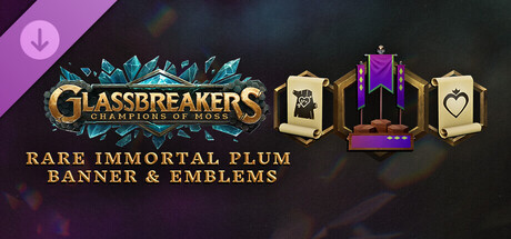 Glassbreakers - Rare Immortal Plum Banner & Emblems