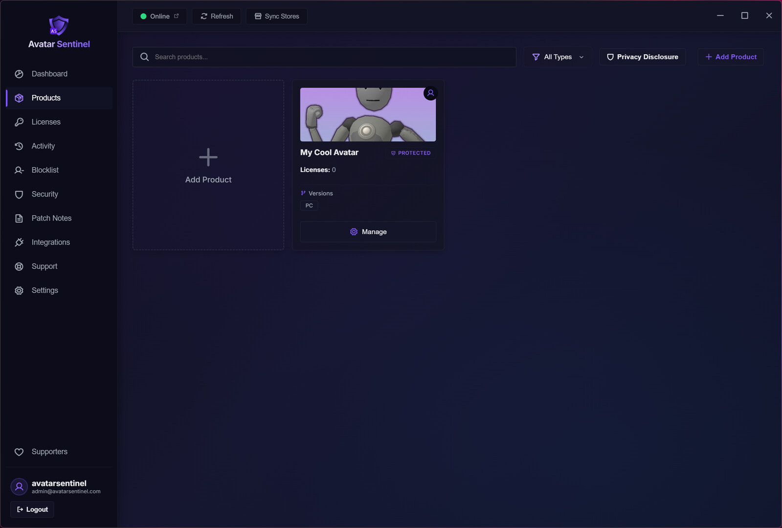 Avatar Sentinel screenshot 1