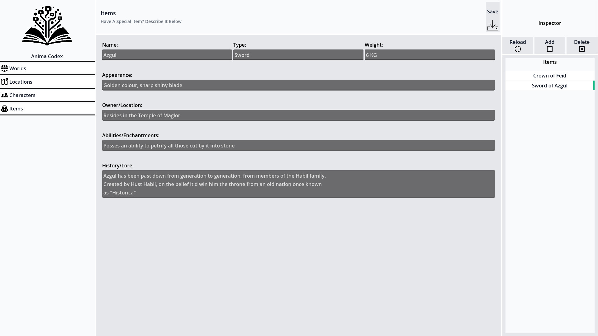 Anima Codex screenshot #4