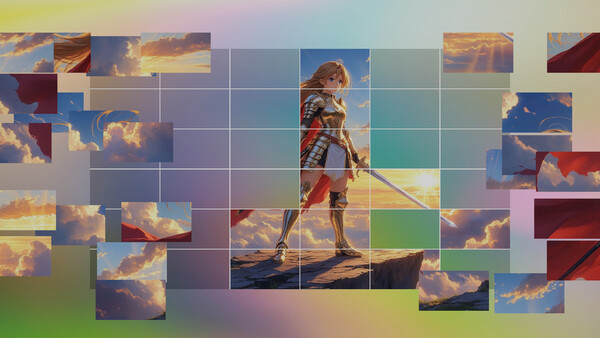 Cozy Anime Puzzle game for Linux 1