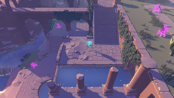 Screenshot of Dust to Dust gameplay showing in-action mechanics