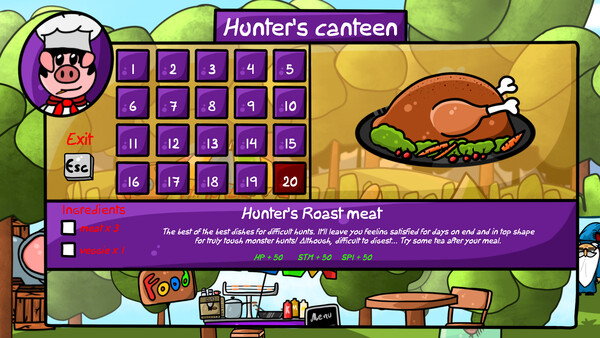 Screenshot of Beak the hunter