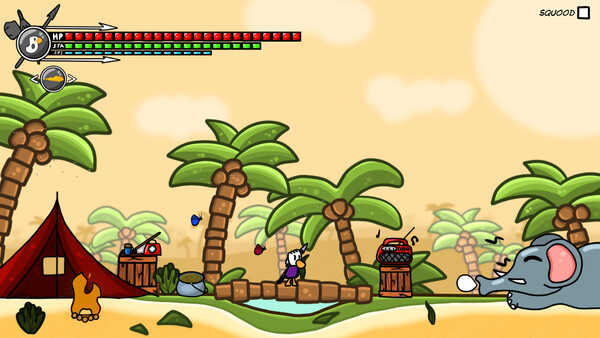 Screenshot of Beak the hunter