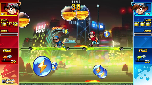 Screenshot z Pang Adventures