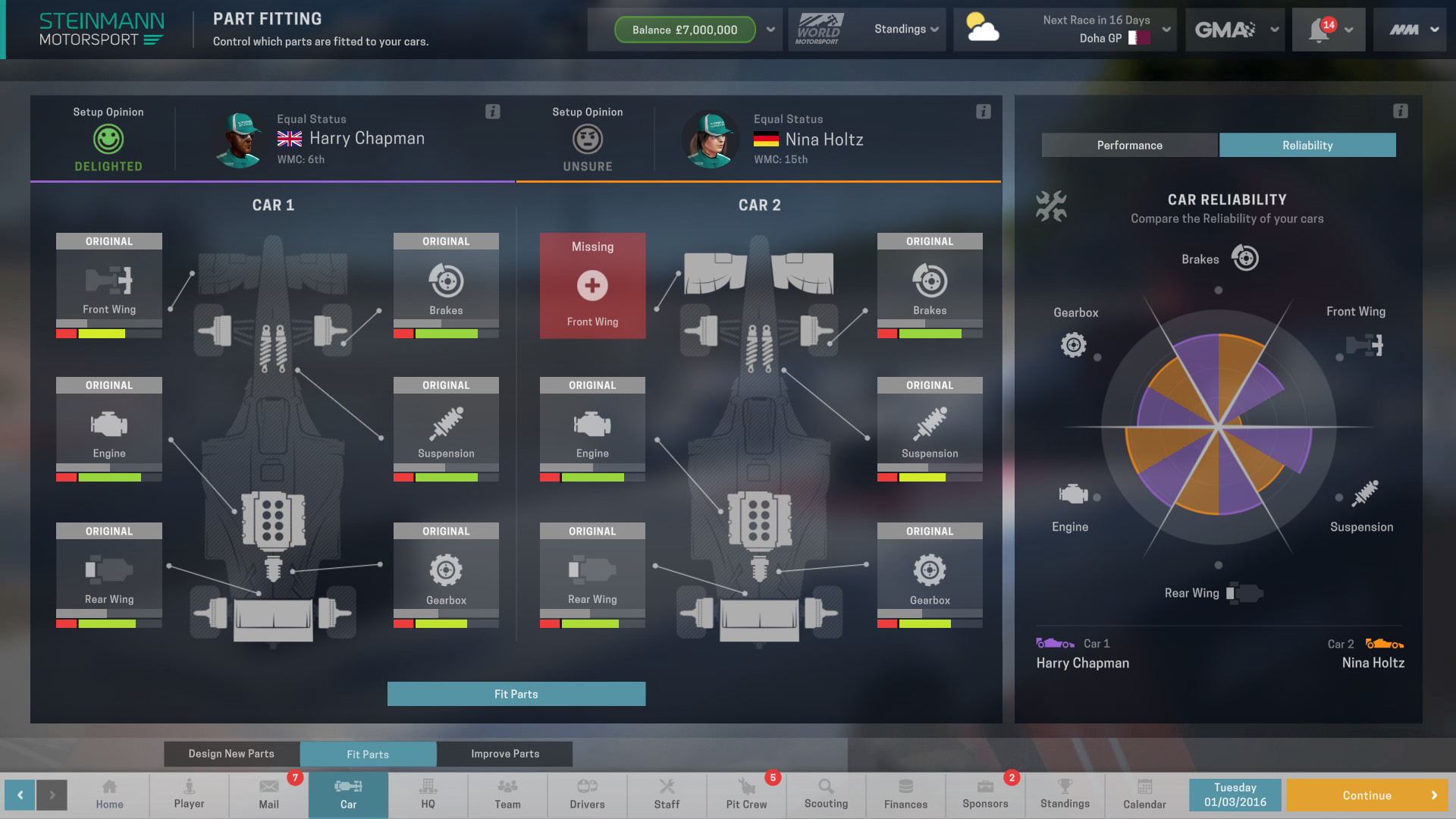 Screenshot de Motorsport Manager