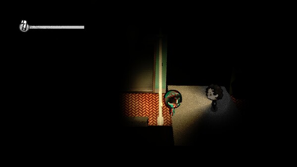 Screenshot of Until Dusk Fall: BadNode gameplay showing in-action mechanics