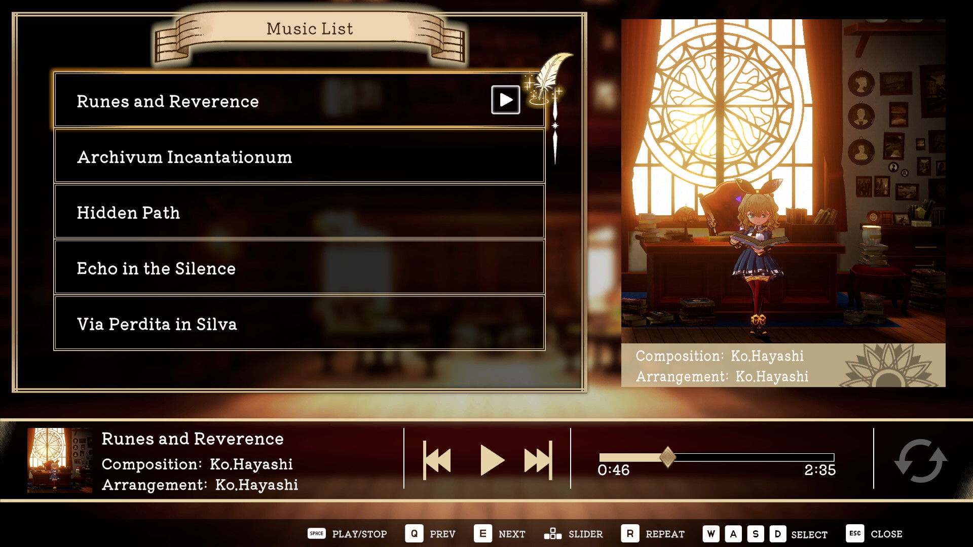 Ariana and the Elder Codex Digital Soundtrack Featured Screenshot #1