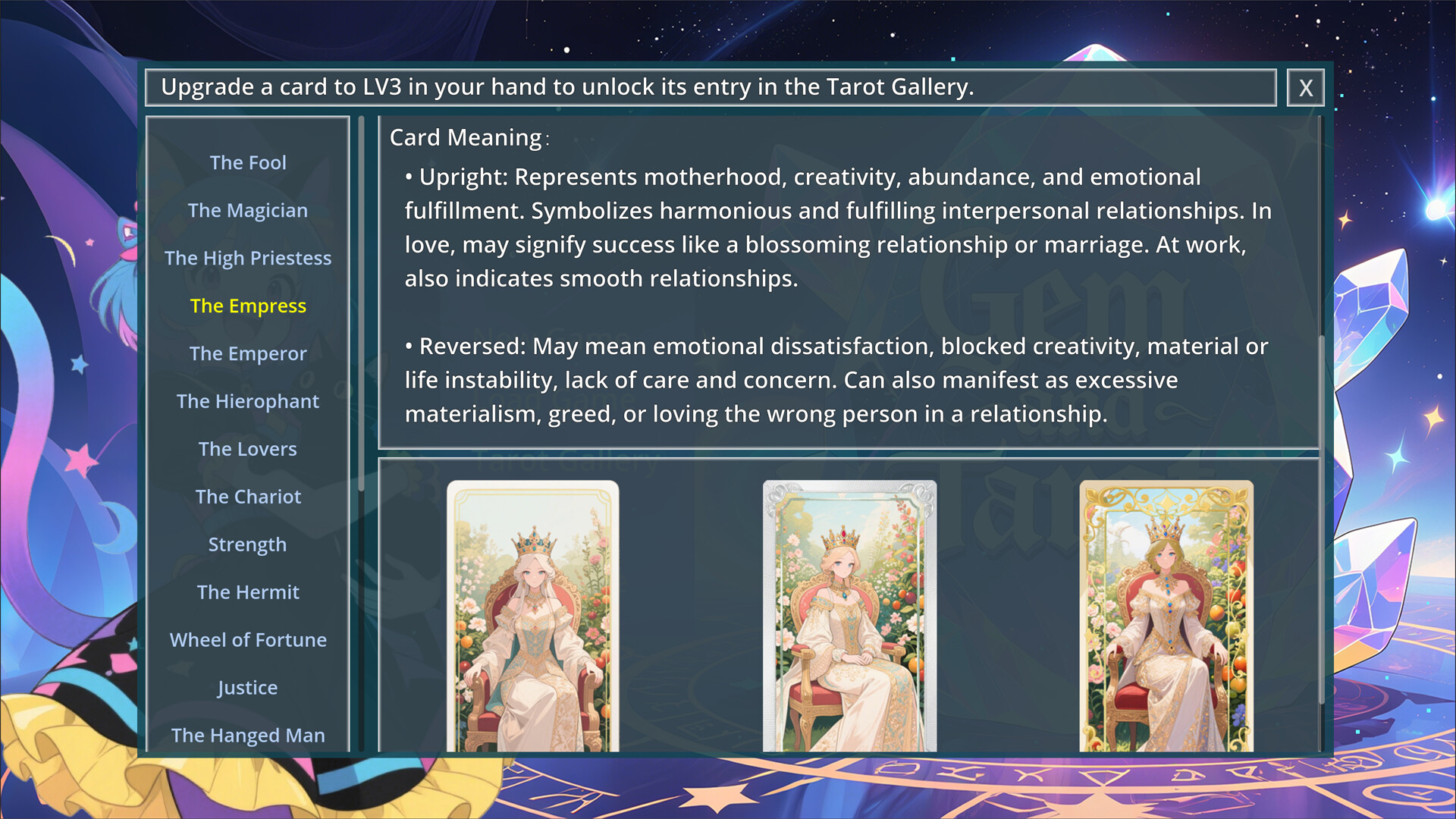 Gem and Tarot screenshot #8