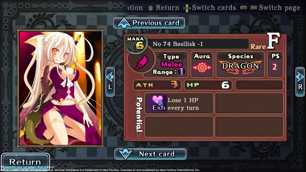 Screenshot z Monster Monpiece