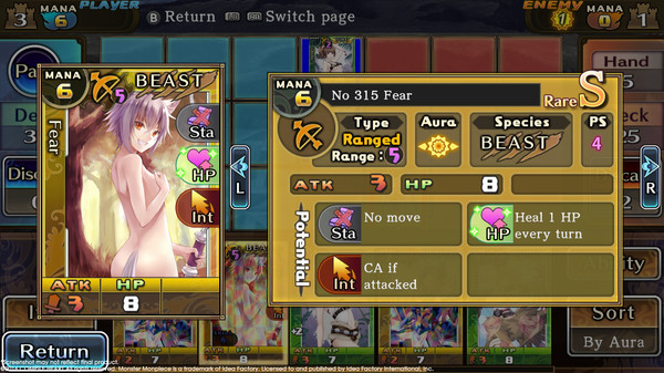 Screenshot z Monster Monpiece