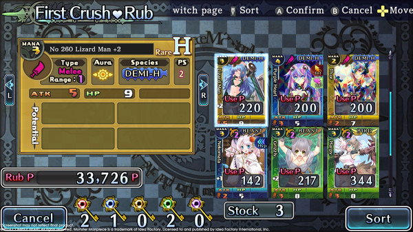 Screenshot z Monster Monpiece