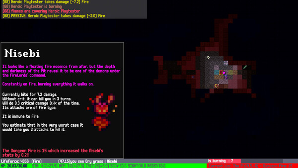 Screenshot 4 of EmbeRogue - final gameplay screenshot
