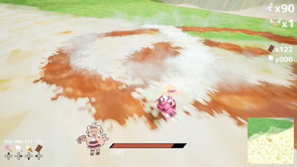 シュークリームコレクトホイップ！ Demo screenshot 3