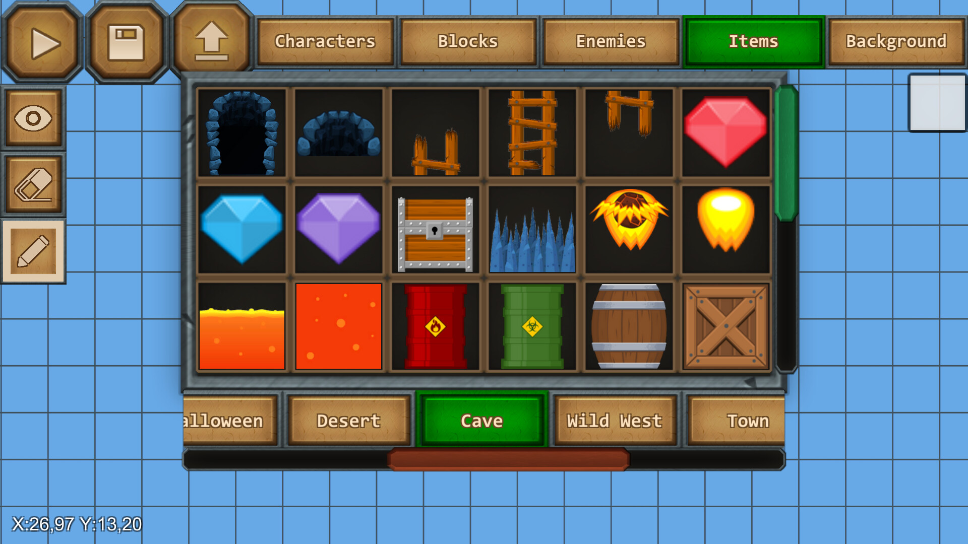Cave Theme for Epic Game Maker Featured Screenshot #1