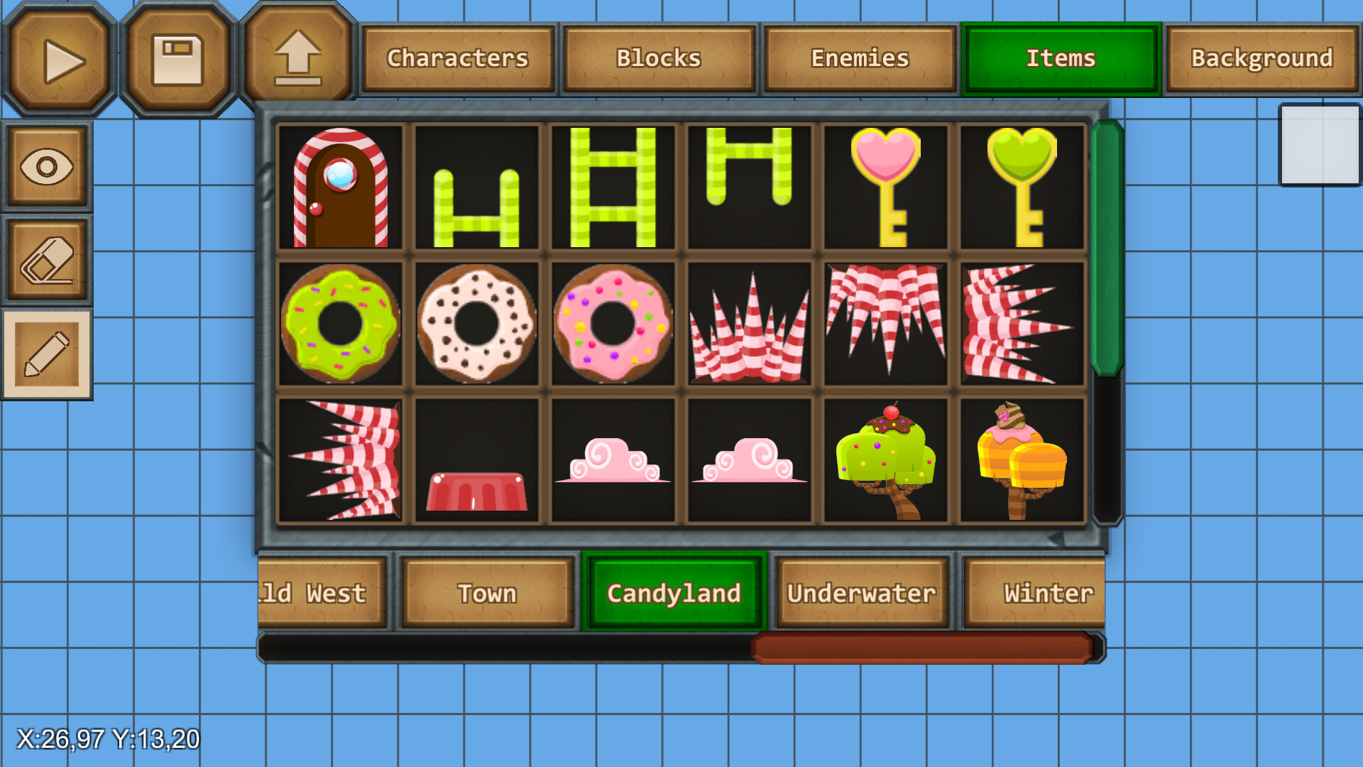 Candyland Theme for Epic Game Maker Featured Screenshot #1