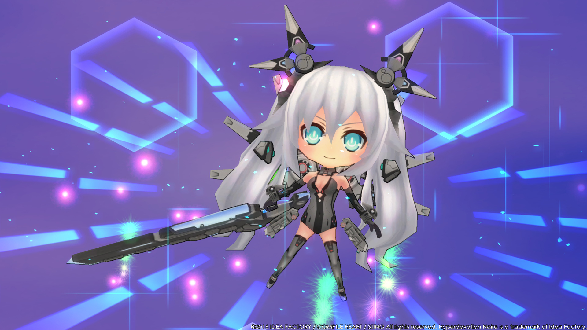 Hyperdevotion Noire: Goddess Black Heart image 3