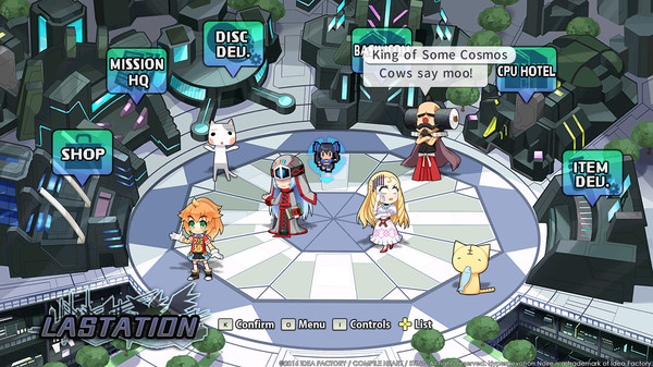 Screenshot z Hyperdevotion Noire: Goddess Black Heart