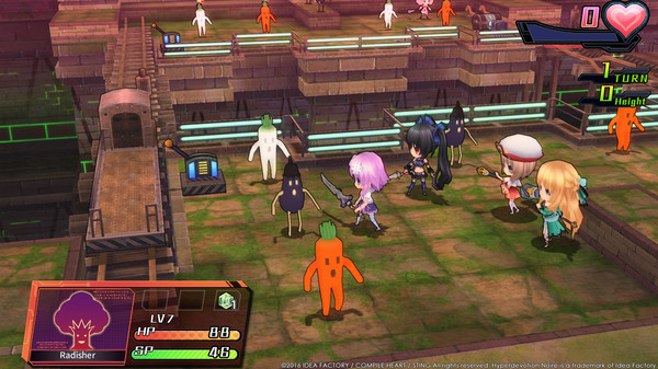 Screenshot z Hyperdevotion Noire: Goddess Black Heart