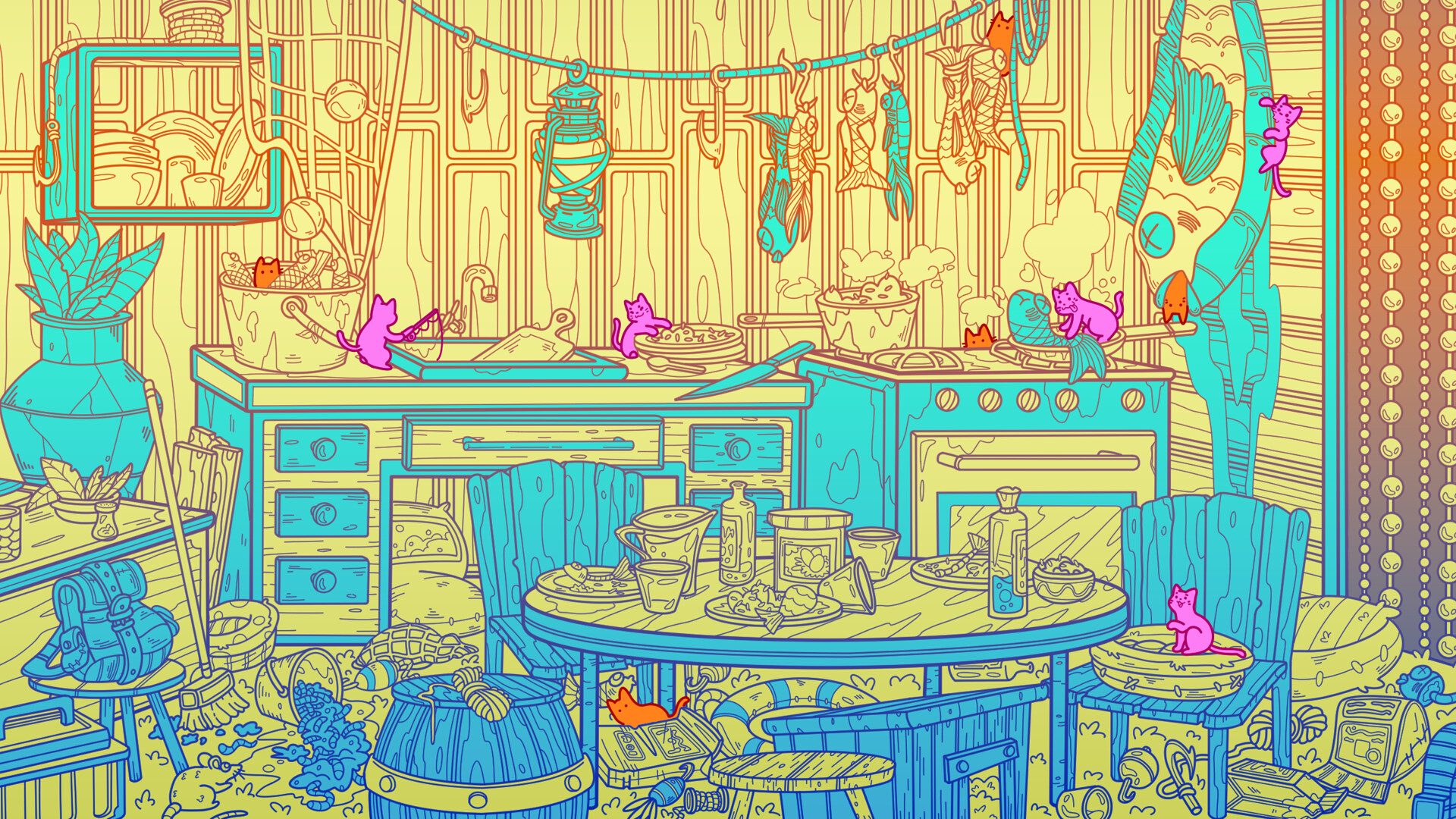 Flats Full of Cats: Stars & Oysters screenshot 3