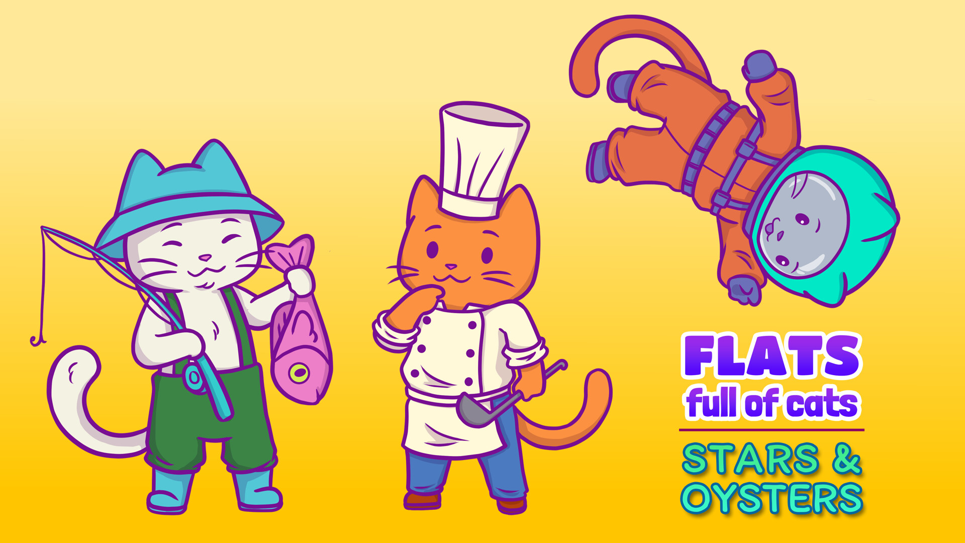 Flats Full of Cats: Stars & Oysters Featured Screenshot #1