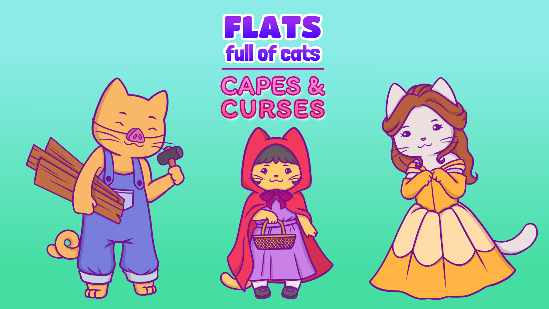 Flats Full of Cats: Capes & Curses Featured Screenshot #1