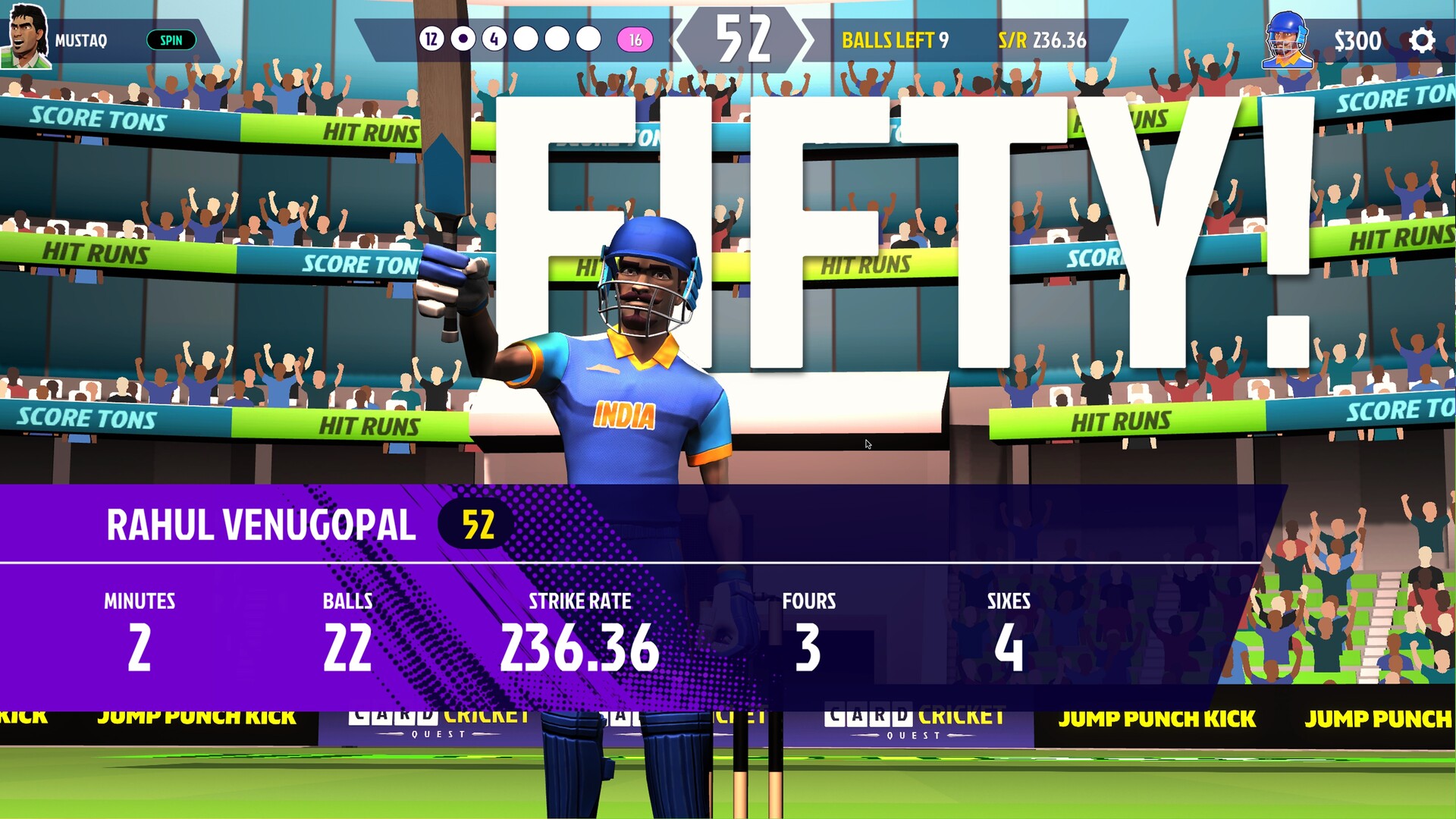 Card Cricket Quest screenshot #4