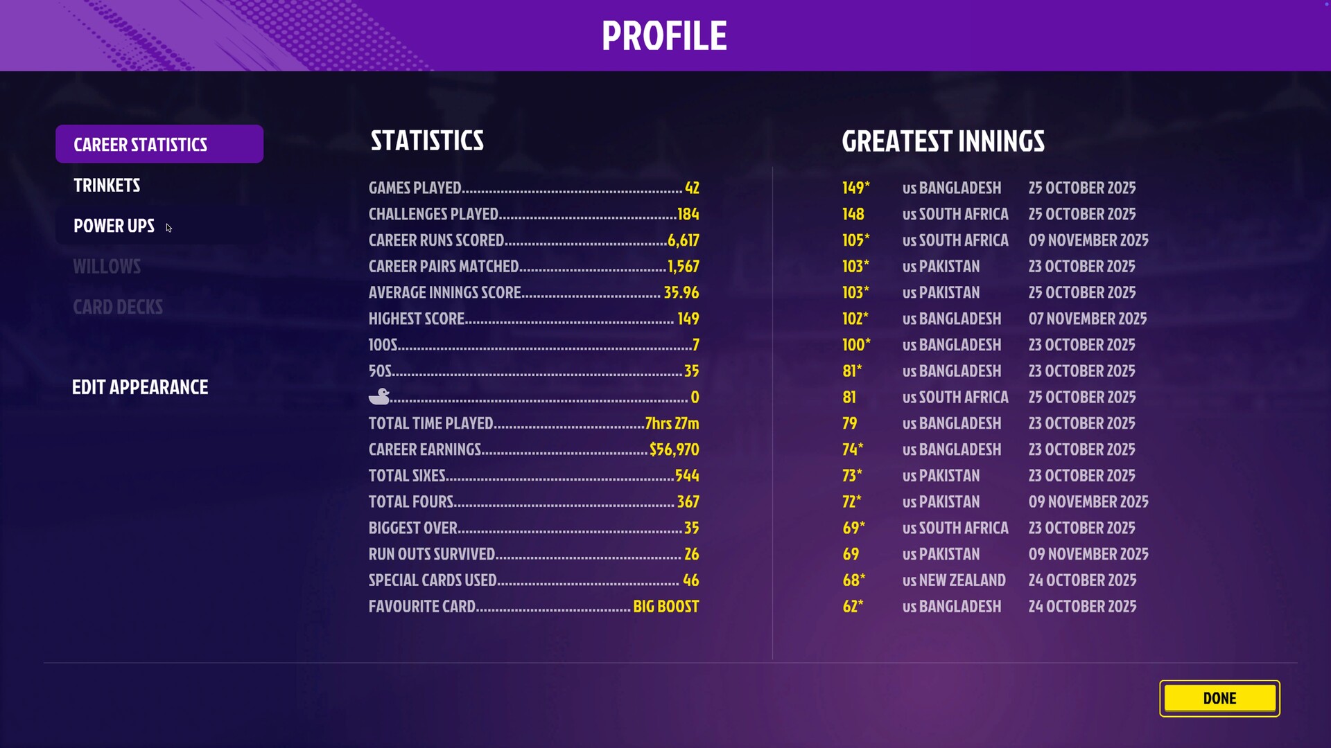 Card Cricket Quest screenshot #11