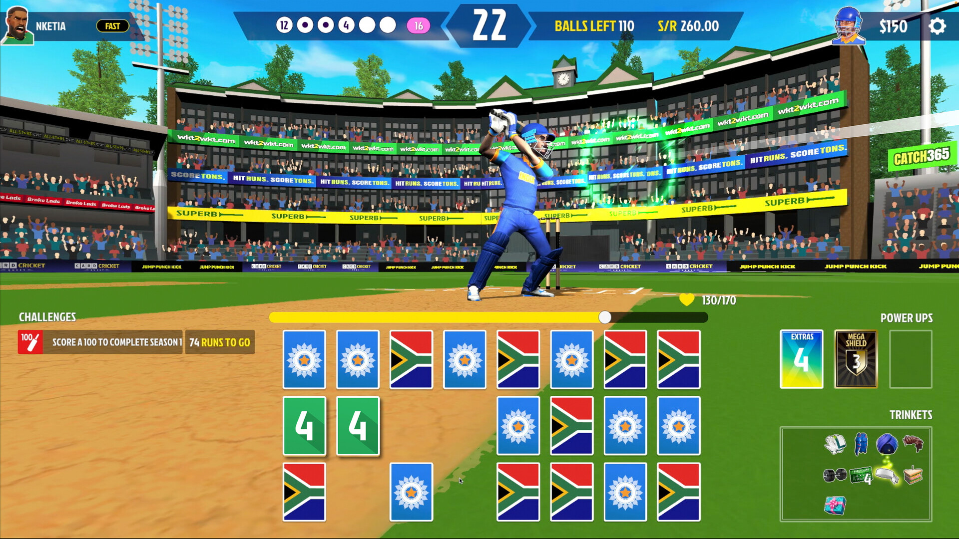 Card Cricket Quest screenshot #1