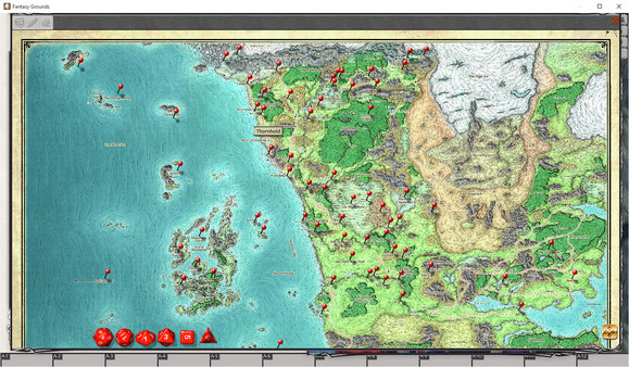 Screenshot z Fantasy Grounds - D&D Sword Coast Adventurer's Guide Screenshot z Fantasy Grounds - D&D Sword Coast Adventurer's Guide