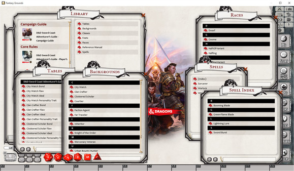 Fantasy Grounds - D&D Sword Coast Adventurer's Guide