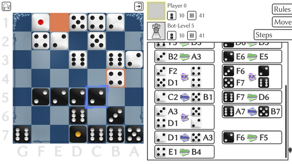 Screenshot 2 of Dice chess - additional gameplay view
