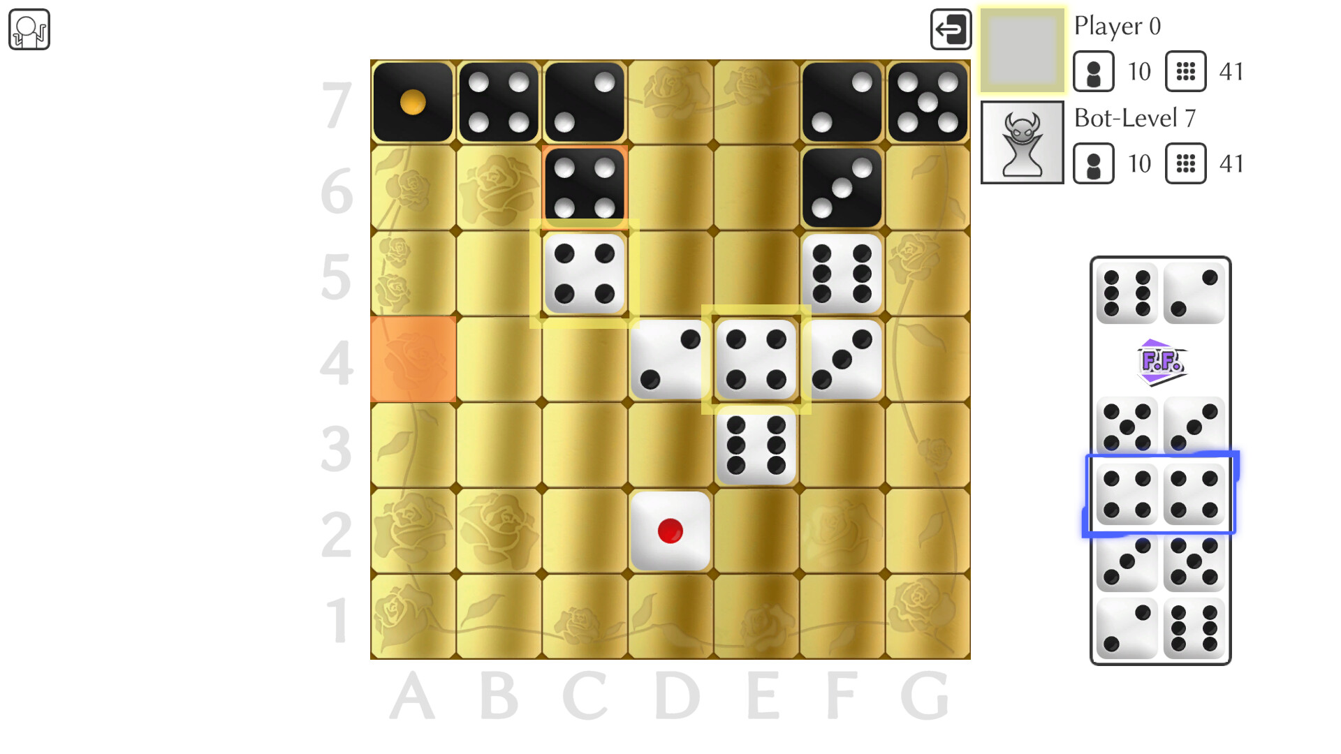 Dice chess screenshot #4