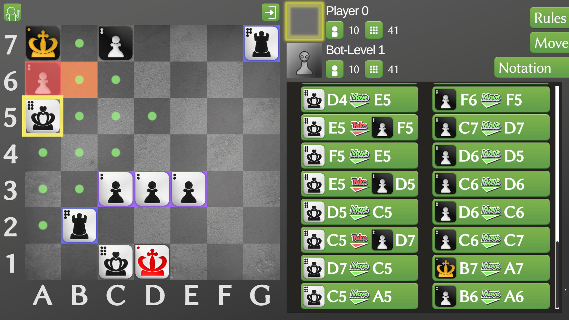 Dice chess screenshot 6