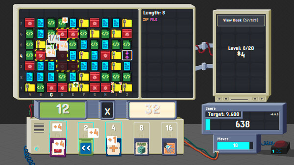 Screenshot of Fragment Collapse gameplay showing in-action mechanics
