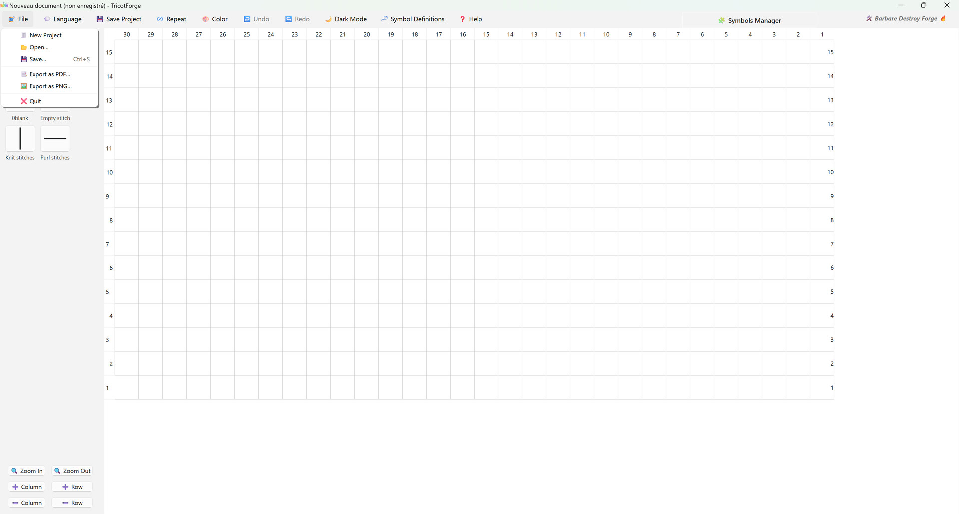 TRICOTFORGE screenshot #1