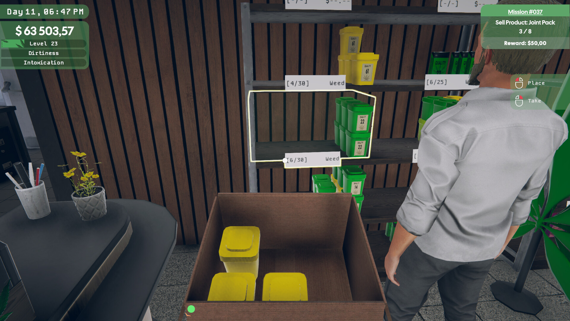 Weed Supermarket Simulator screenshot