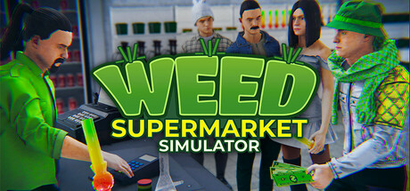 Capa de Weed Supermarket Simulator