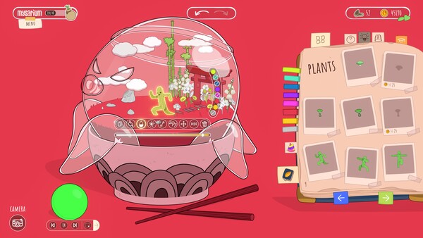 Mysarium: Cozy Lo-fi Terrarium screenshot