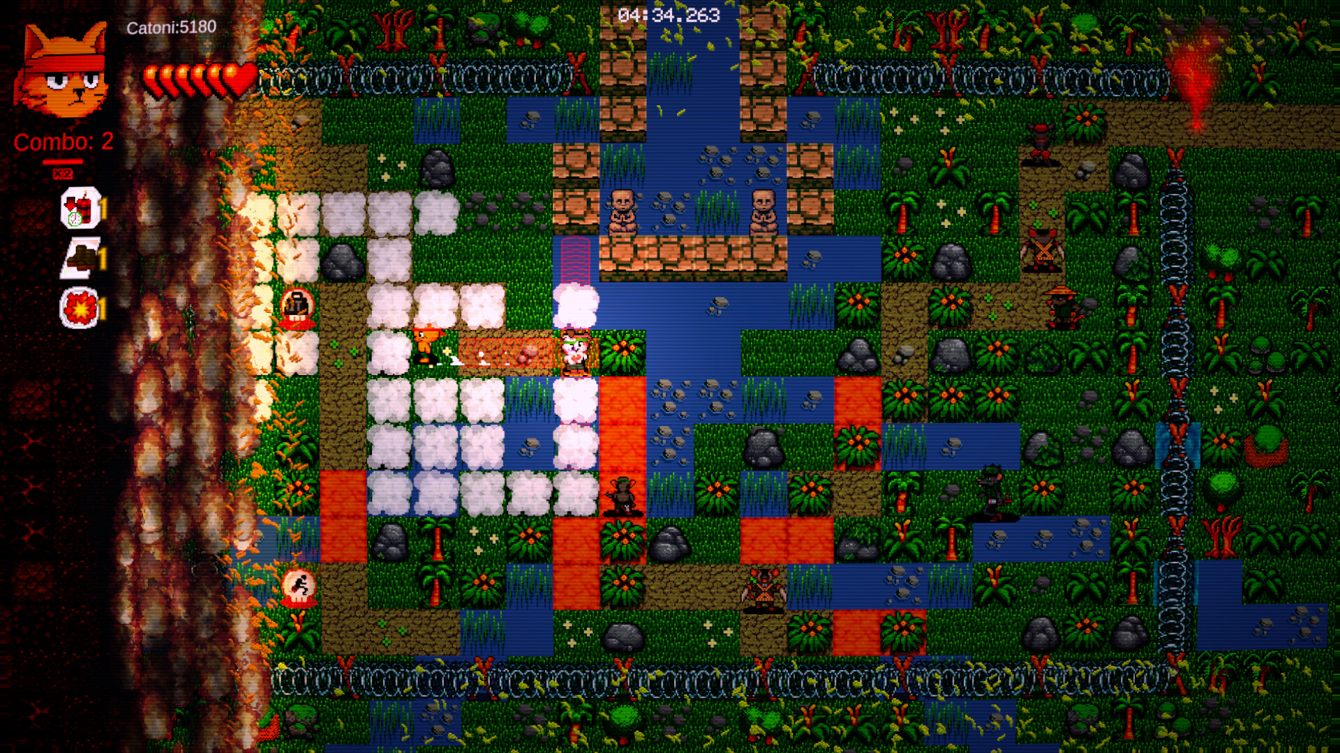 Bomber Cats: Napalm Strike screenshot #8