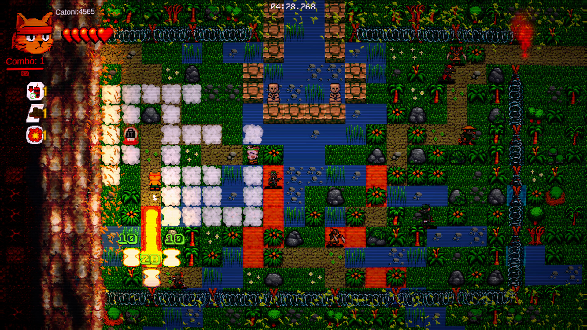 Bomber Cats: Napalm Strike screenshot #9