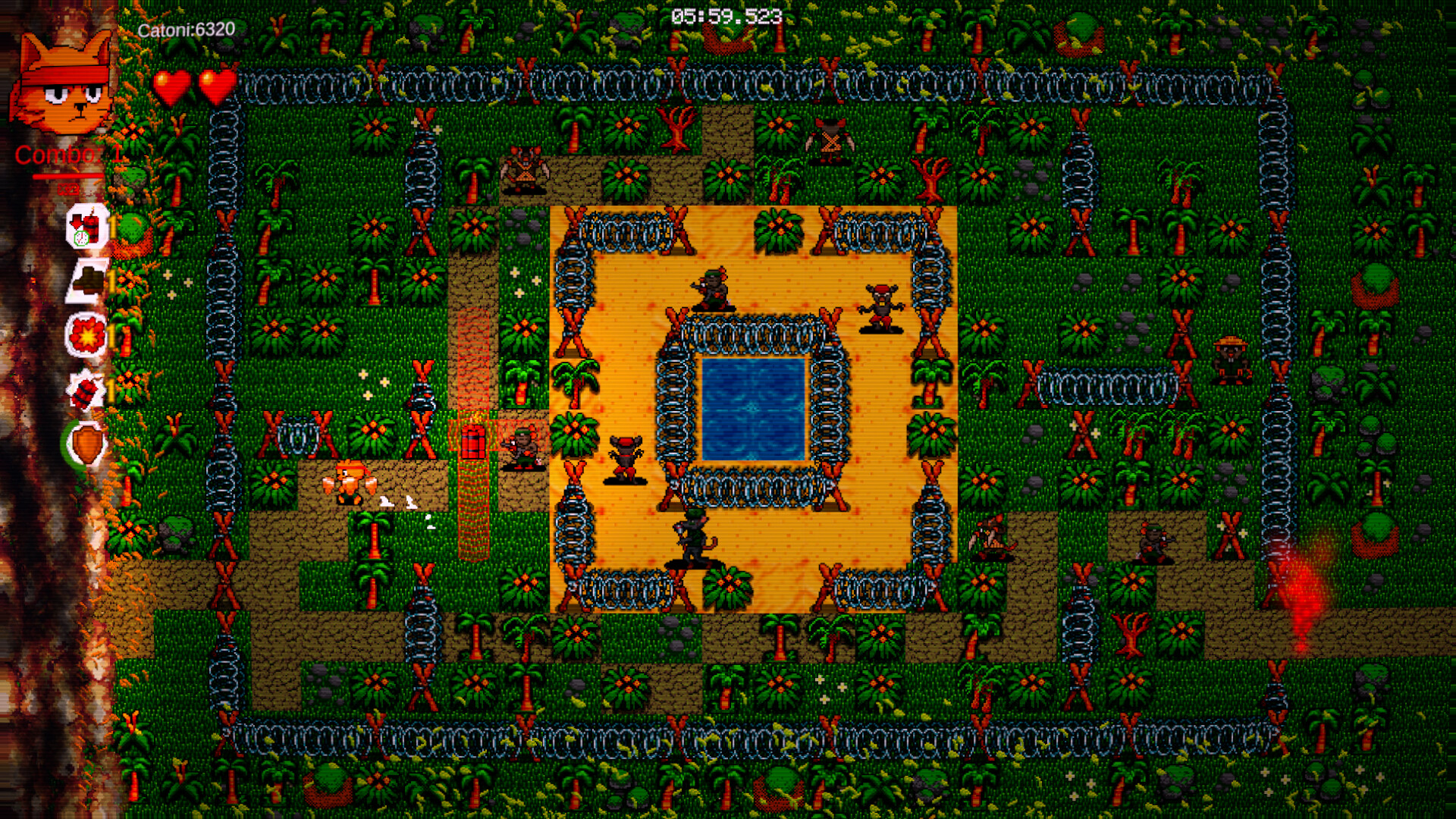 Bomber Cats: Napalm Strike screenshot 1