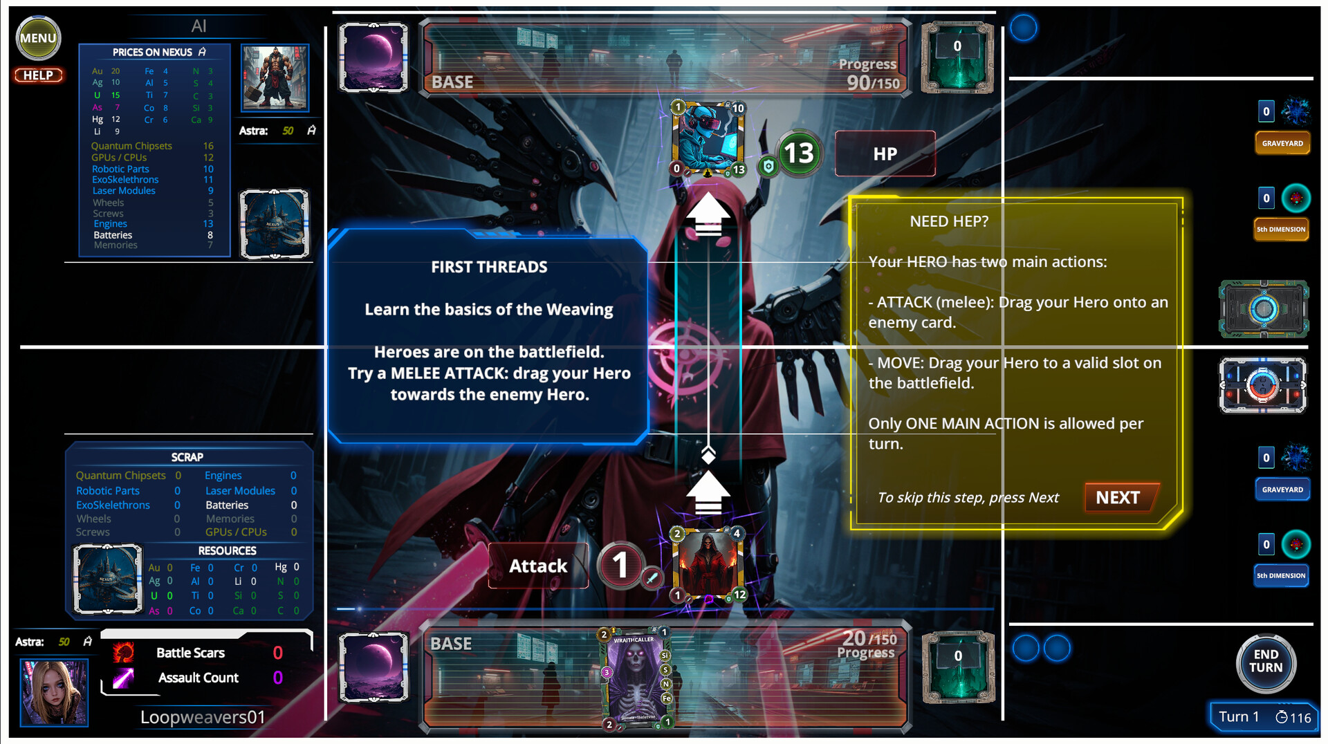 Loopweavers: Dimensional Alliances screenshot #8
