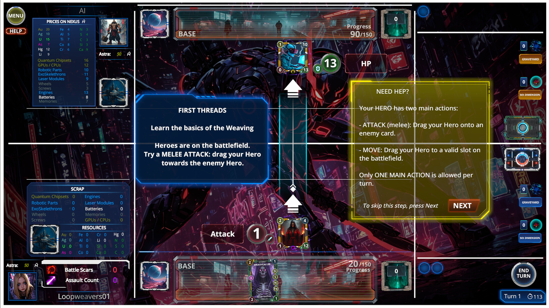 Loopweavers: Dimensional Alliances screenshot #46